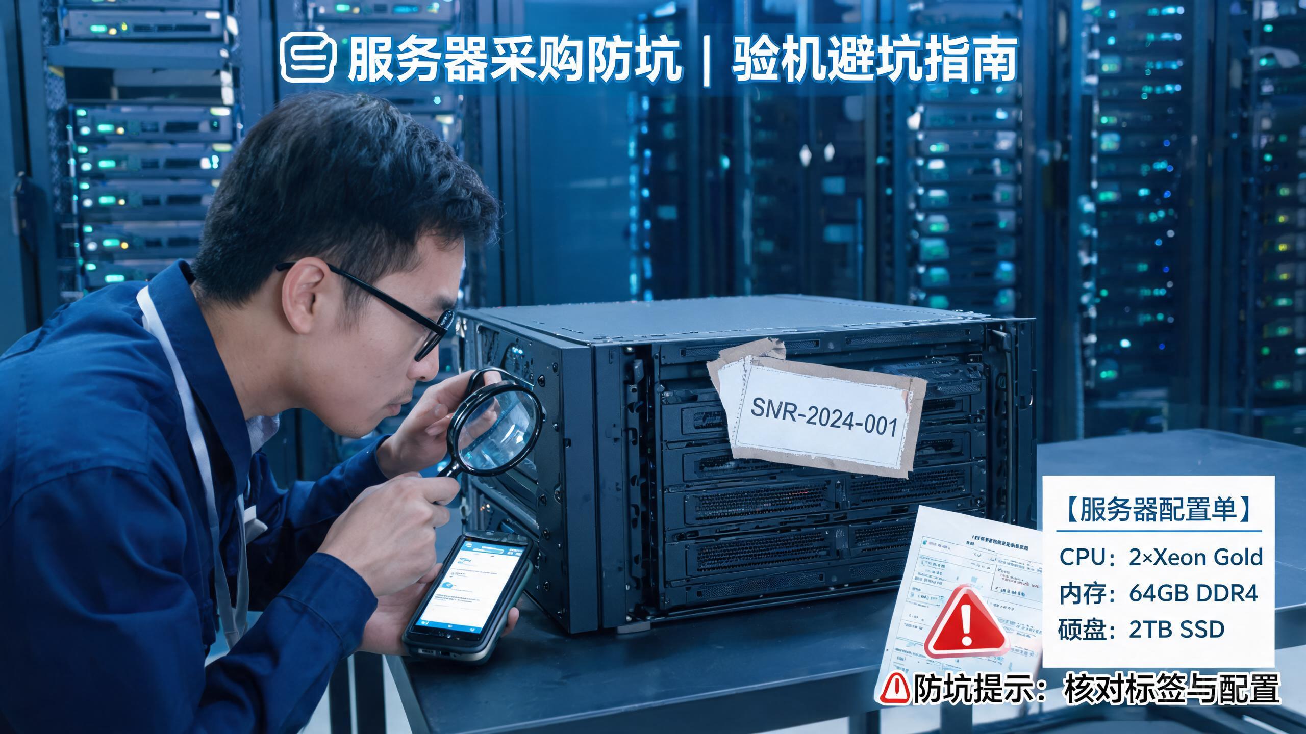 北京服务器采购避坑指南：翻新机、虚标配置与水货怎么识别