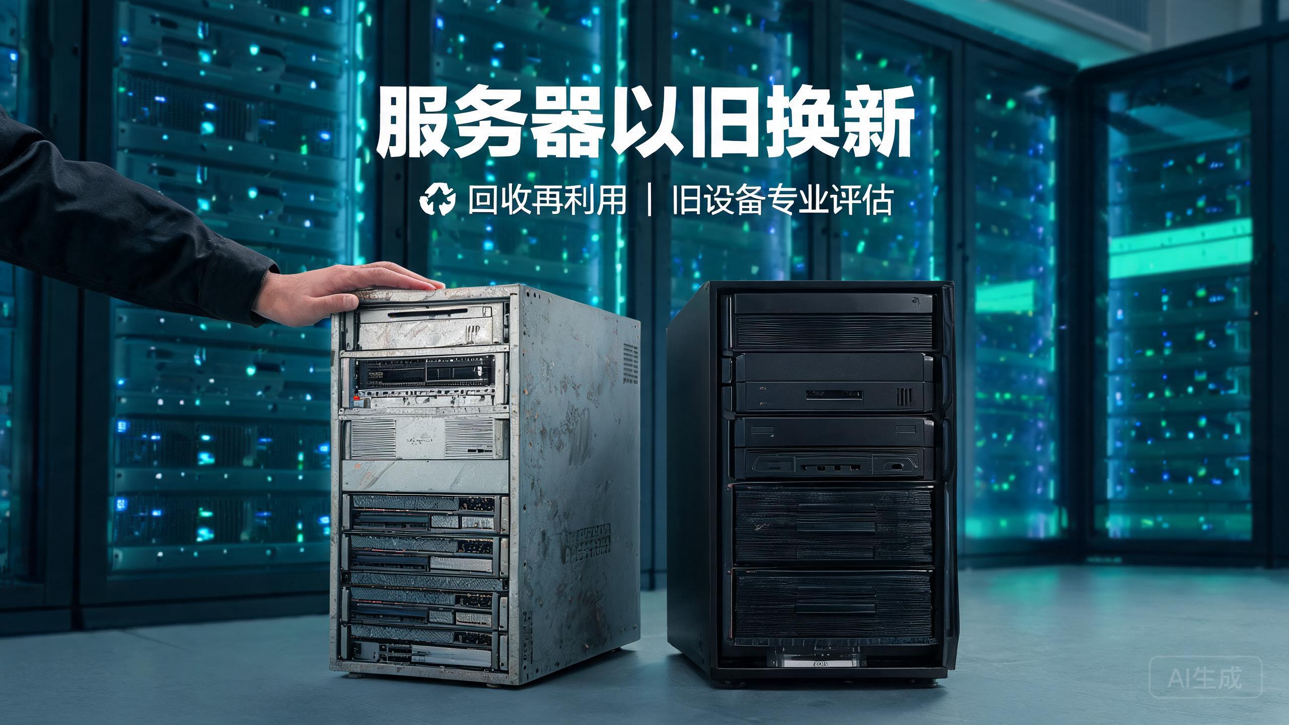 服务器以旧换新/回收怎么估价？退役服务器处理全指南